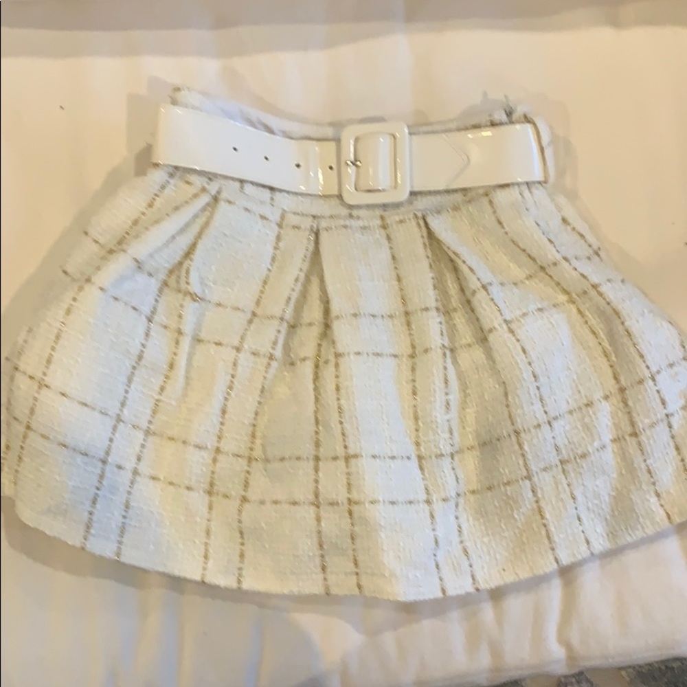 Mademoiselle Charlotte Couture Tweed Skirt GUC